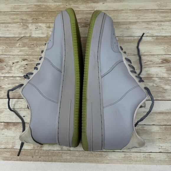 Nike Air Force 1 Low Volt Swoosh CD0888-002 Grey Low Top Sneakers Men's Size 12 - Picture 6 of 9